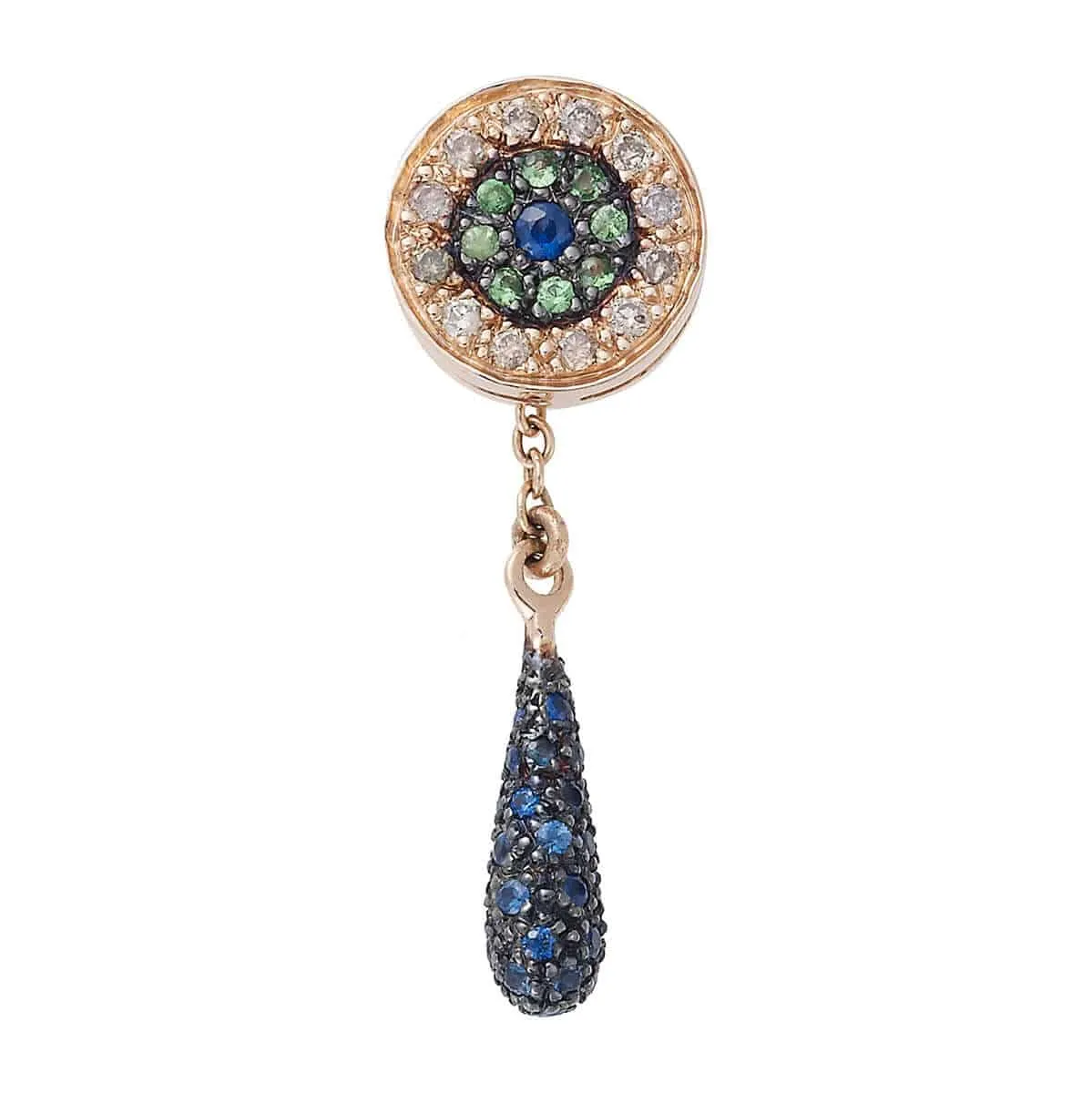 Short Tears Stud Earrings