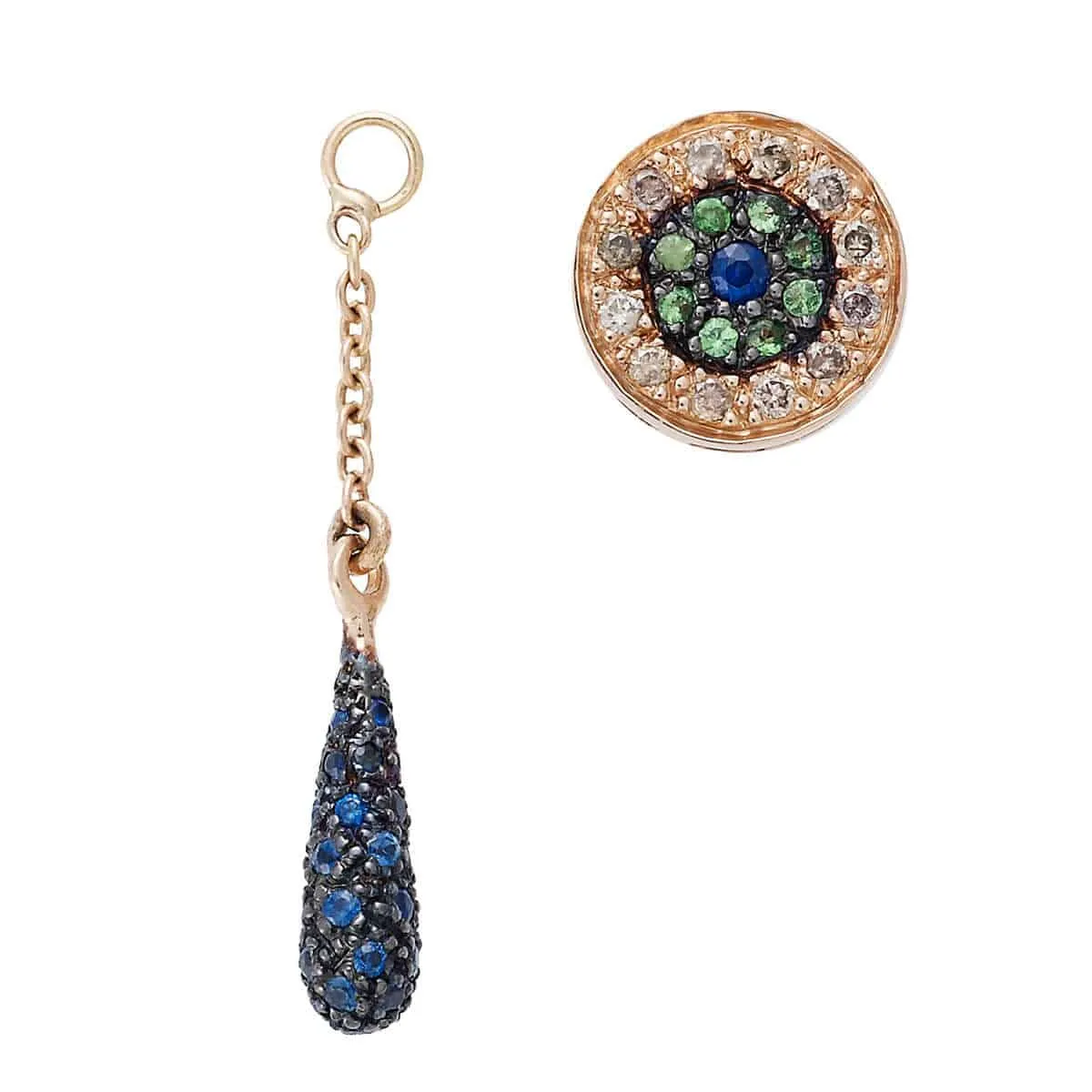 Short Tears Stud Earrings
