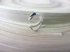 Spike 925 Sterling Silver Ear Cuff