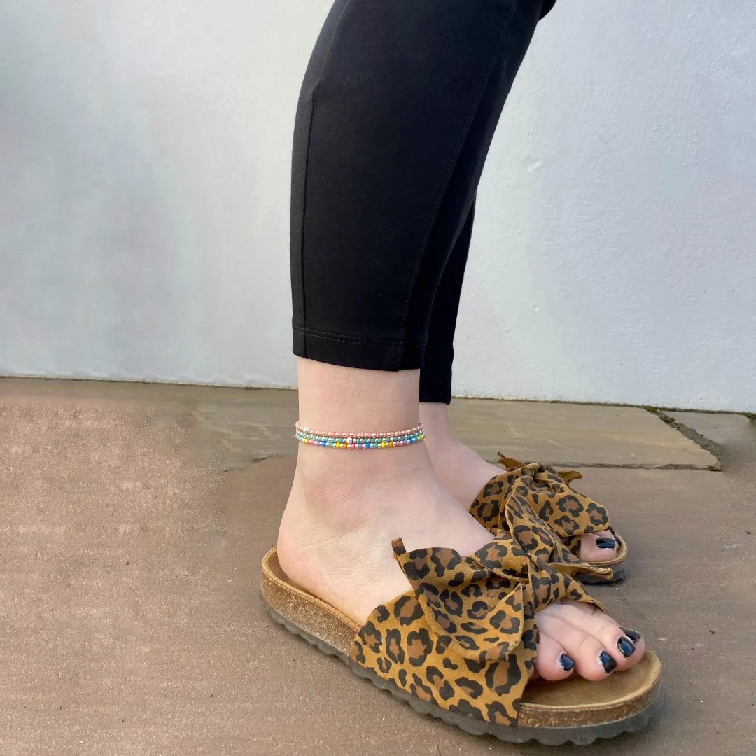 Stacking Bead Anklets
