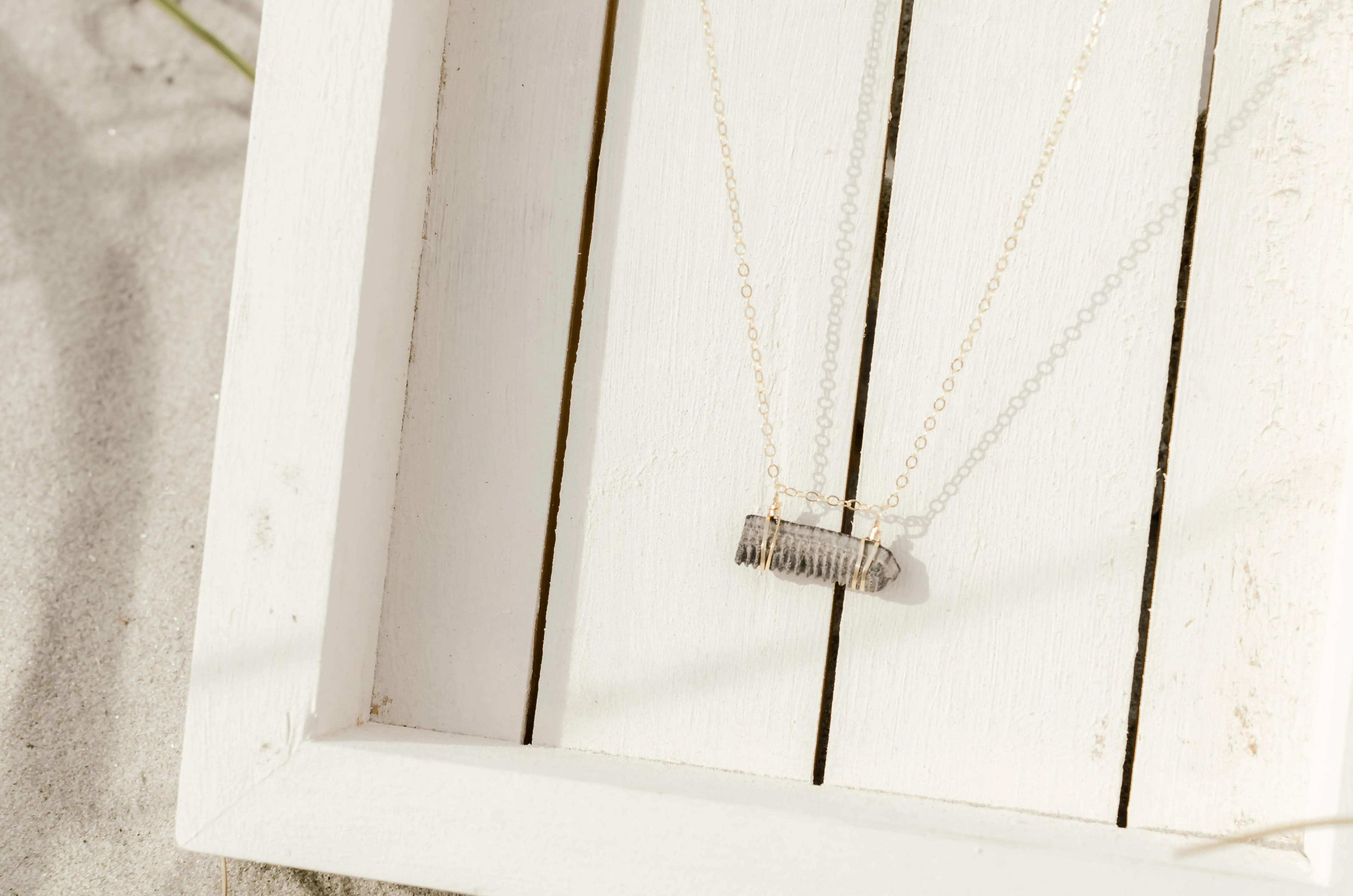 Stingray Mouth Plate Necklace II
