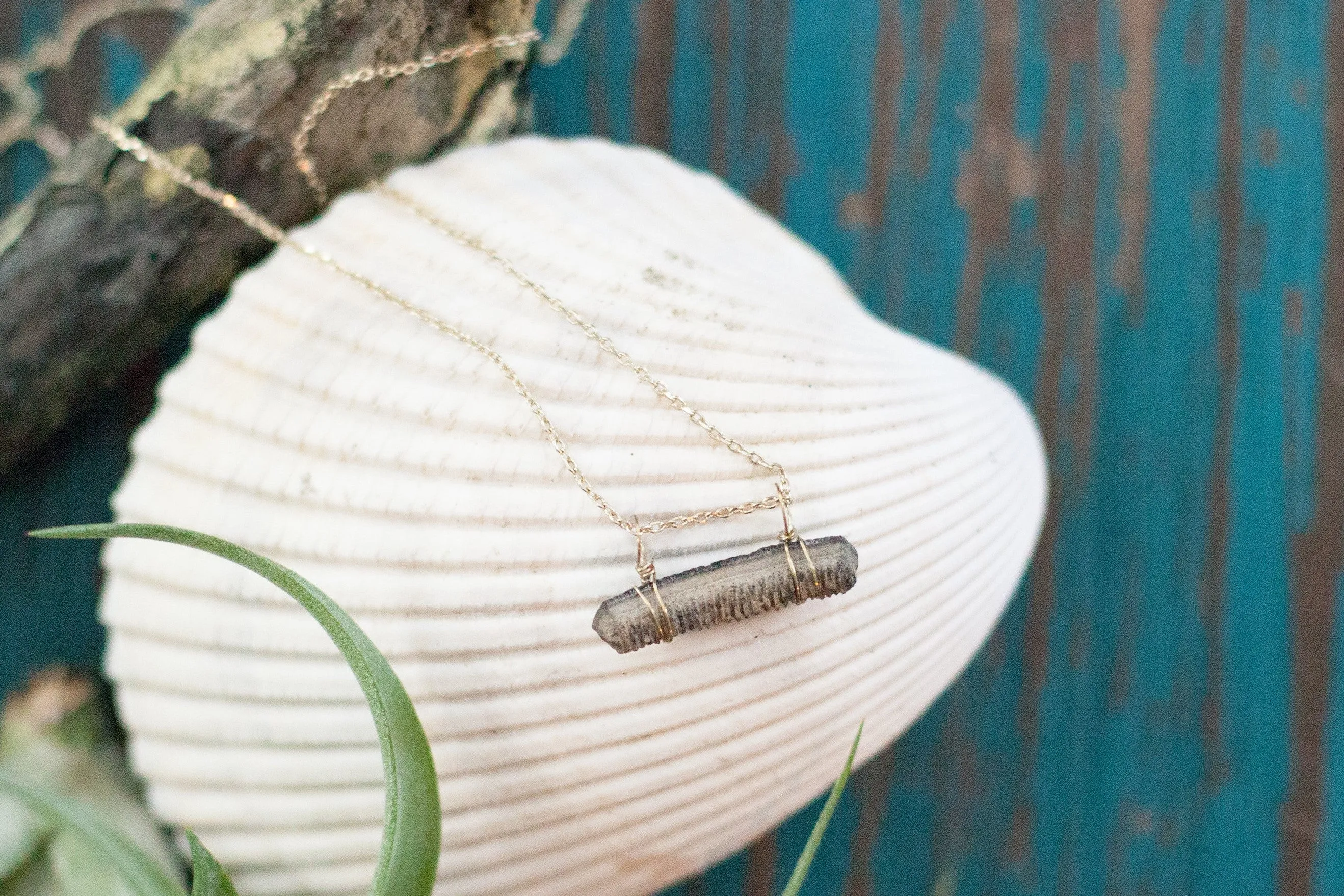 Stingray Mouth Plate Necklace II