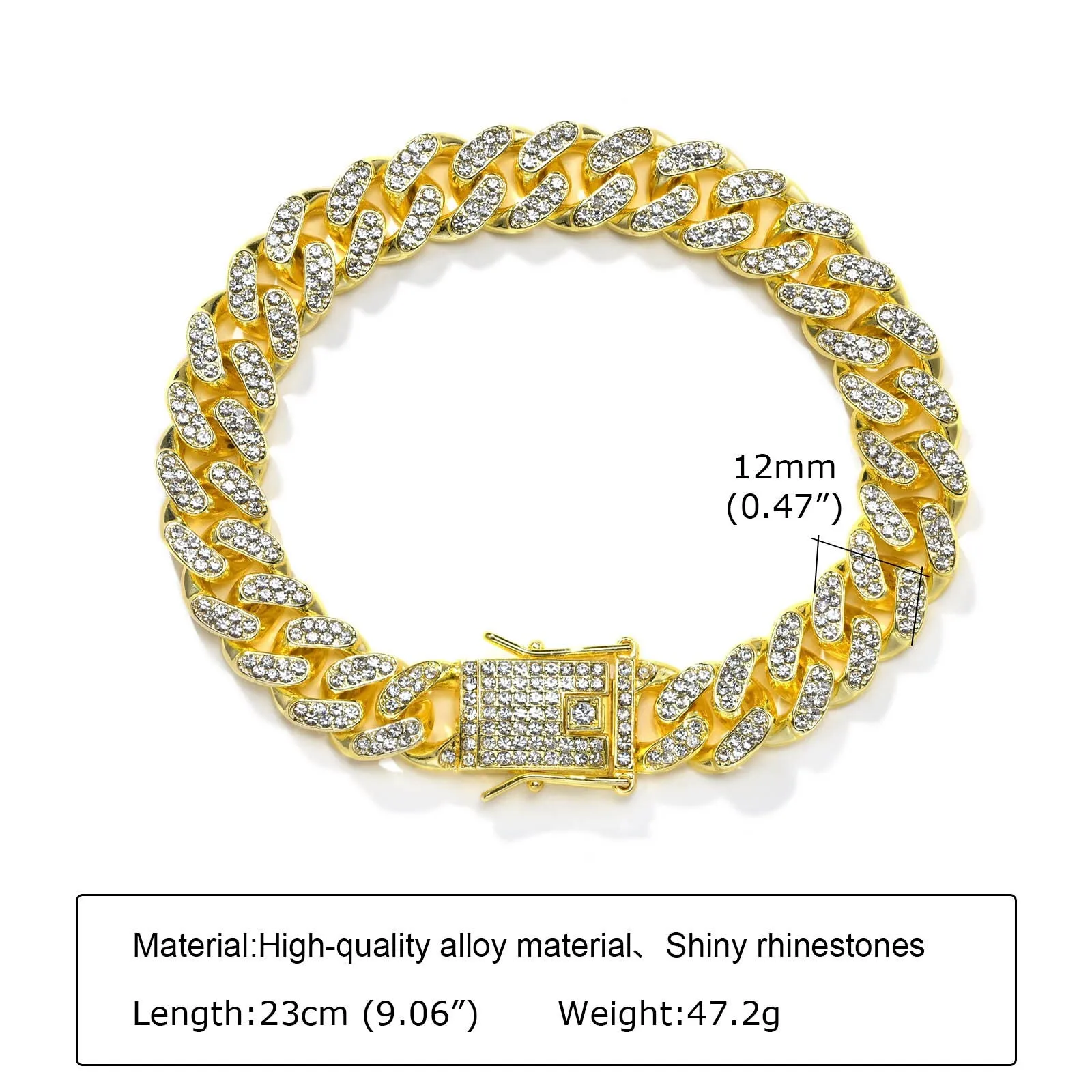 The Pellegrino Bold Cuban Chain Bracelets