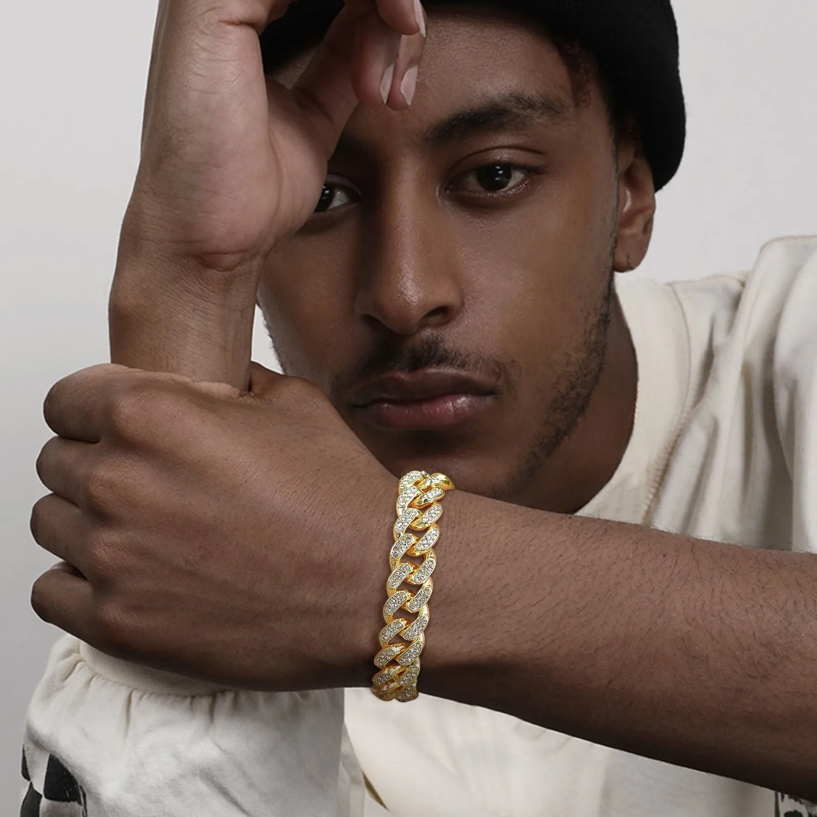 The Pellegrino Bold Cuban Chain Bracelets