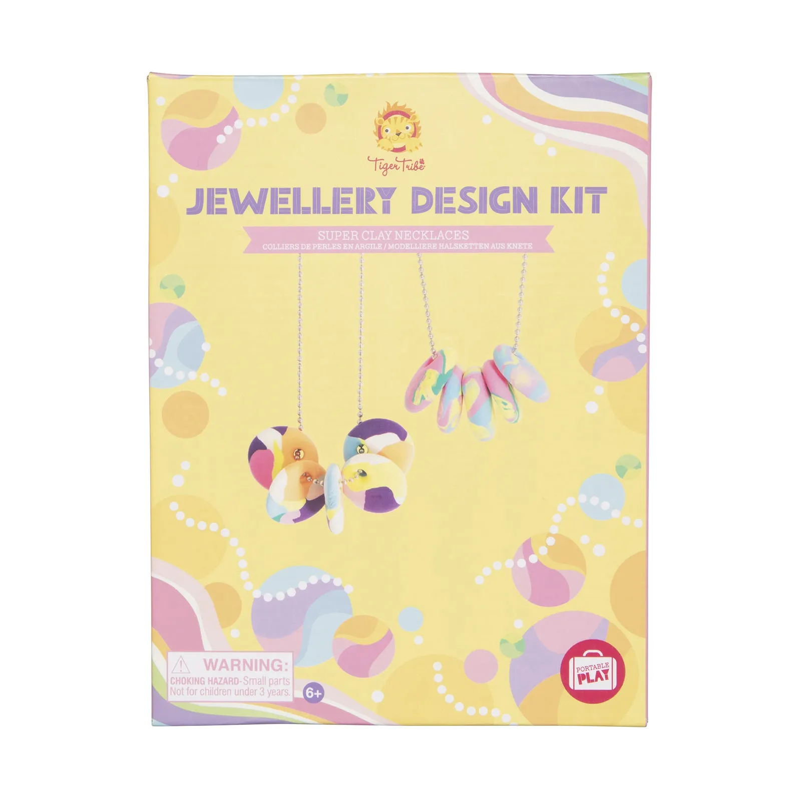 Tiger Tribe - Jewellery Design Kit - Super Clay Necklaces
