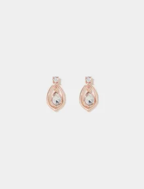 Tomi Teardrop Stone Earrings