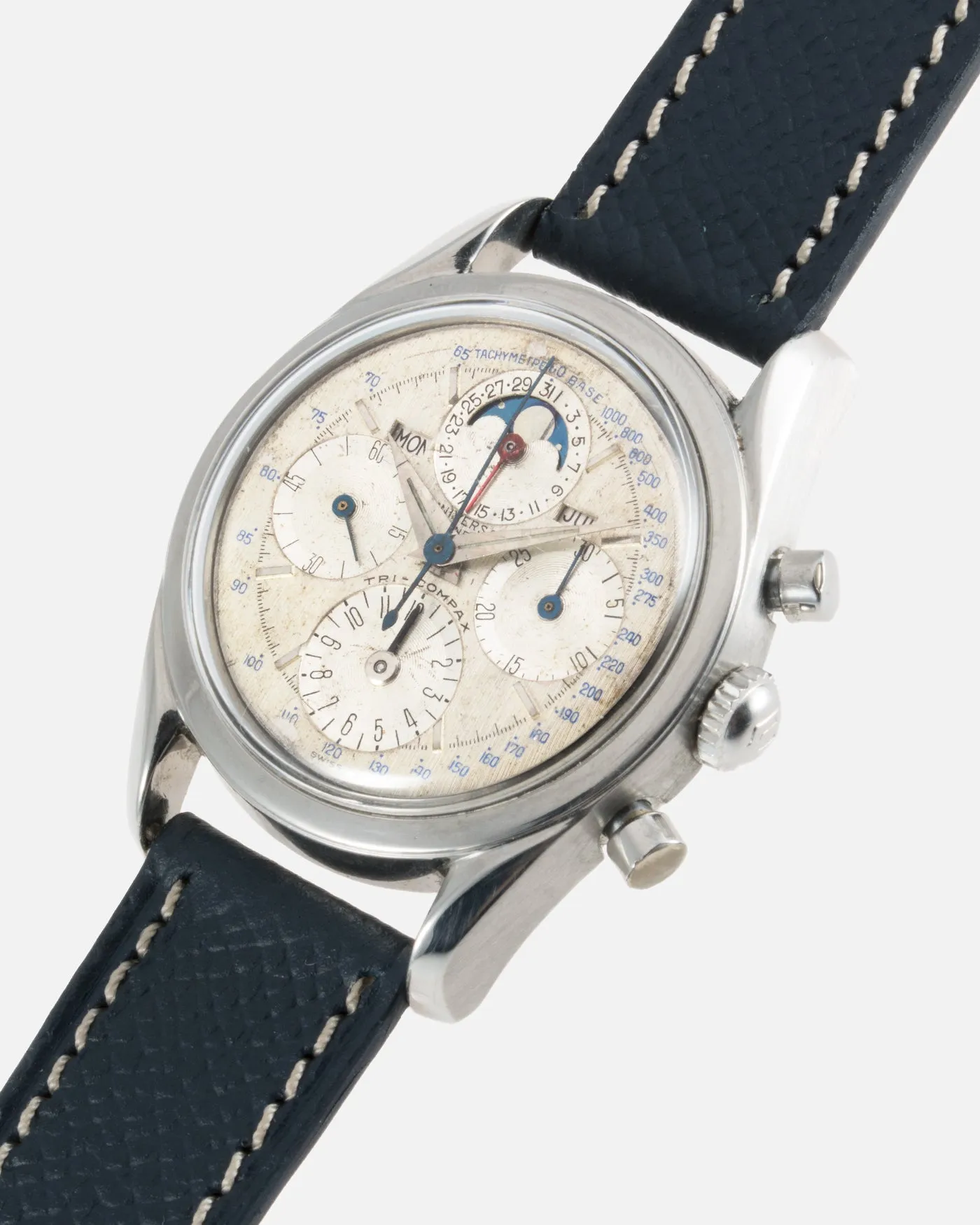 Universal Geneve Tri Compax Linen Dial