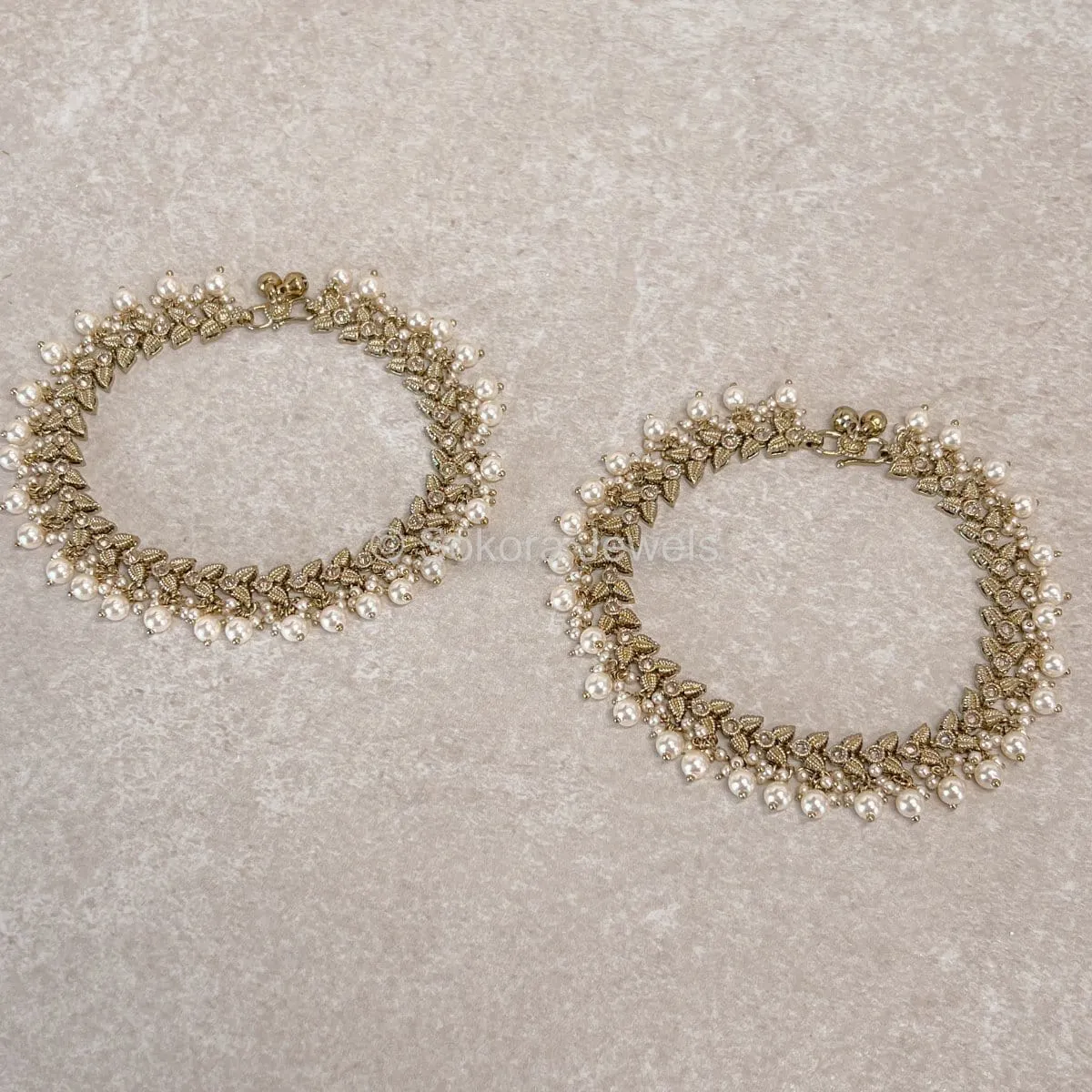 Vine Leaf Anklets