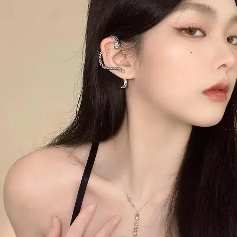 Vintage Snake Wrap Ear Hook Earring