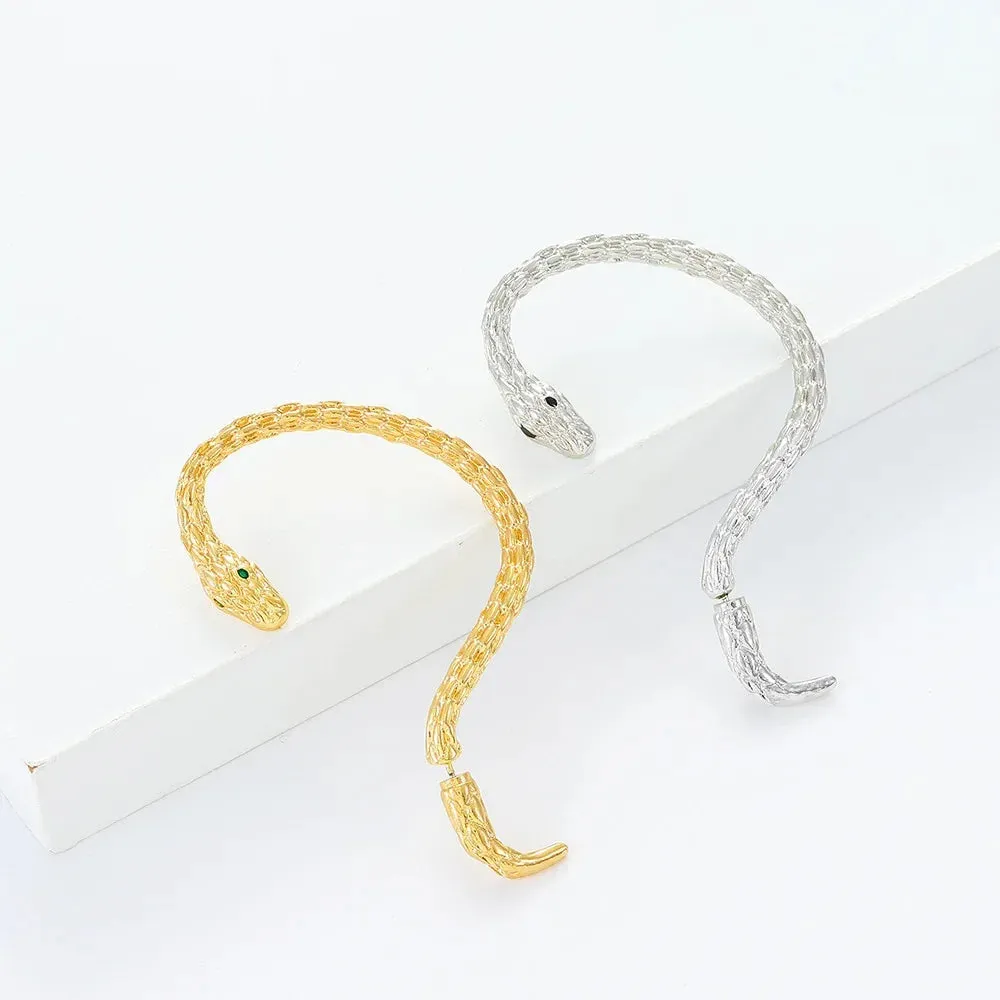 Vintage Snake Wrap Ear Hook Earring